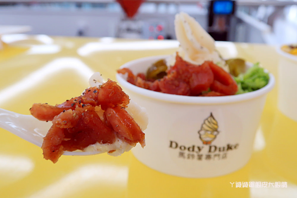 新竹巨城快閃店Dody Duke馬鈴薯專賣店，霜淇淋造型馬鈴薯超吸睛，想吃緞帶薯片不用跑日本啦