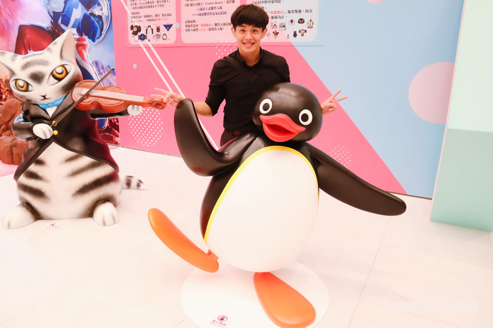 新竹暑期免費展覽！六公尺高的PINGU企鵝呆萌落在新竹巨城，夏日偶像派對倒數兩週