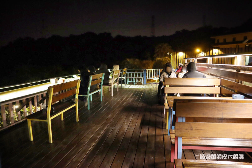 新竹湖口看夜景推薦Summer cafe！適合情侶約會的景觀咖啡廳，浪漫夜景可愛喵星人出沒